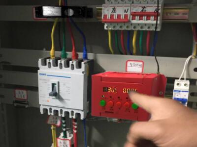 企業智慧用電報警系統現場安裝圖