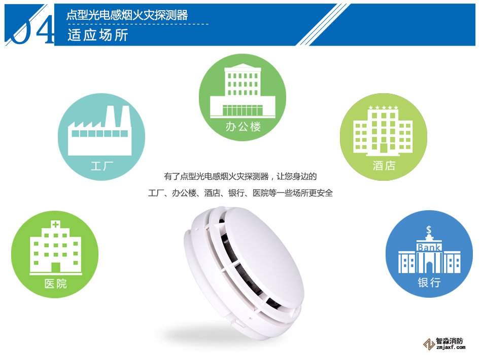 JTY-GM-CN4098-9714點型光電感煙火災探測器適用場所